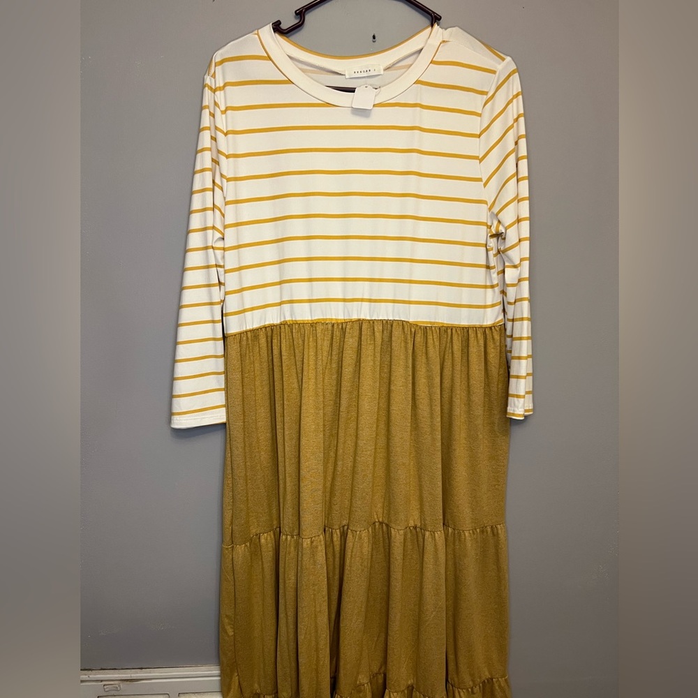 Reborn J size large midi dress boutique